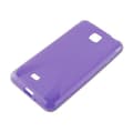 Miniatyrbild 4 av 8: LG OPTIMUS F5 / LUCID 2 Skal Fodral Skal Mobilskydd av flexibelt TPU-silikon