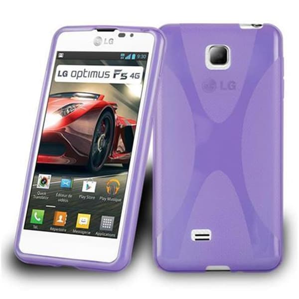 LG OPTIMUS F5 / LUCID 2 Skal Fodral Skal Mobilskydd av flexibelt TPU-silikon
