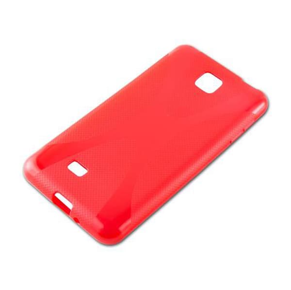 LG OPTIMUS F5 / LUCID 2 Skal Fodral Skal Mobilskydd av flexibelt TPU-silikon