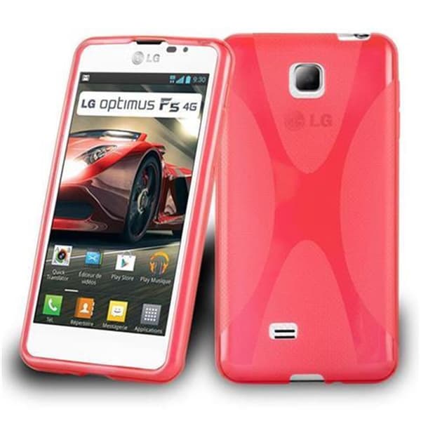 LG OPTIMUS F5 / LUCID 2 Skal Fodral Skal Mobilskydd av flexibelt TPU-silikon