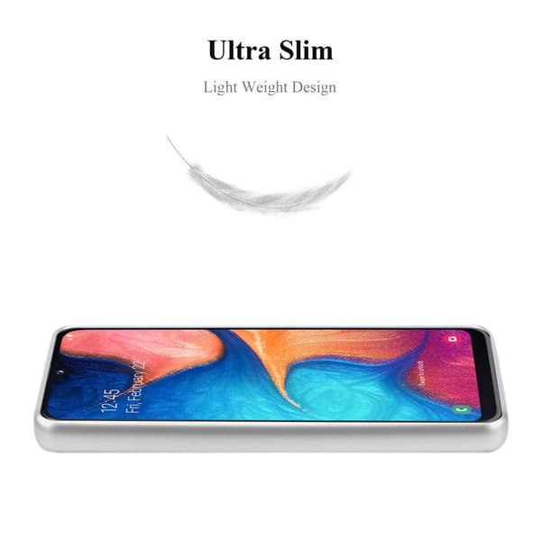 Deksel til Samsung Galaxy A10e / A20e Beskyttelsesdeksel laget av fleksibelt TPU-silikon