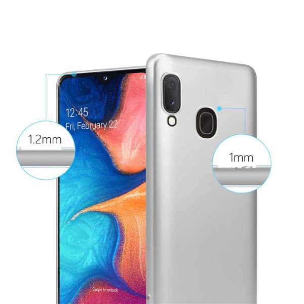 Deksel til Samsung Galaxy A10e / A20e Beskyttelsesdeksel laget av fleksibelt TPU-silikon