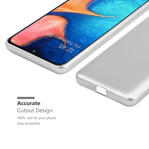 Deksel til Samsung Galaxy A10e / A20e Beskyttelsesdeksel laget av fleksibelt TPU-silikon