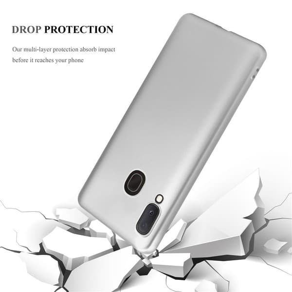 Deksel til Samsung Galaxy A10e / A20e Beskyttelsesdeksel laget av fleksibelt TPU-silikon