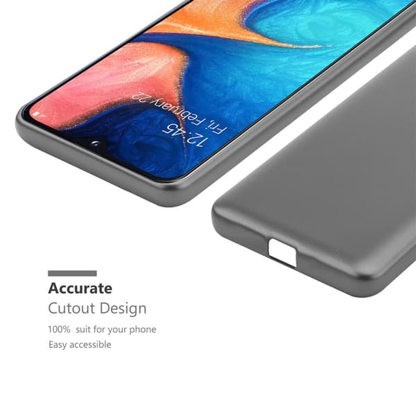 Deksel til Samsung Galaxy A10e / A20e Beskyttelsesdeksel laget av fleksibelt TPU-silikon