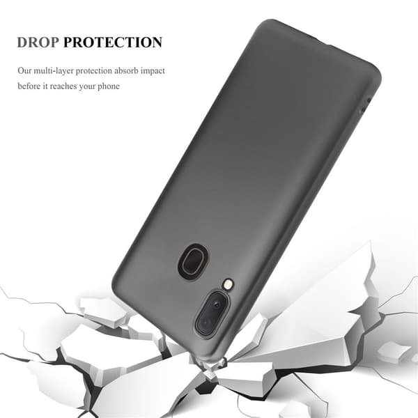 Deksel til Samsung Galaxy A10e / A20e Beskyttelsesdeksel laget av fleksibelt TPU-silikon