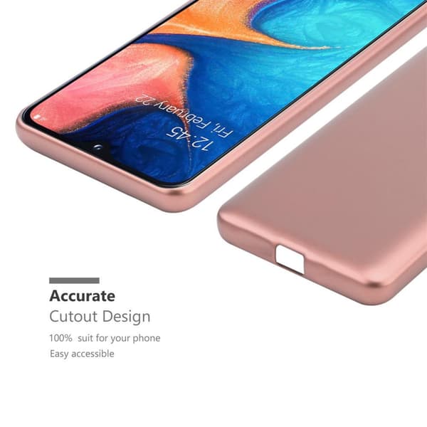 Deksel til Samsung Galaxy A10e / A20e Beskyttelsesdeksel laget av fleksibelt TPU-silikon
