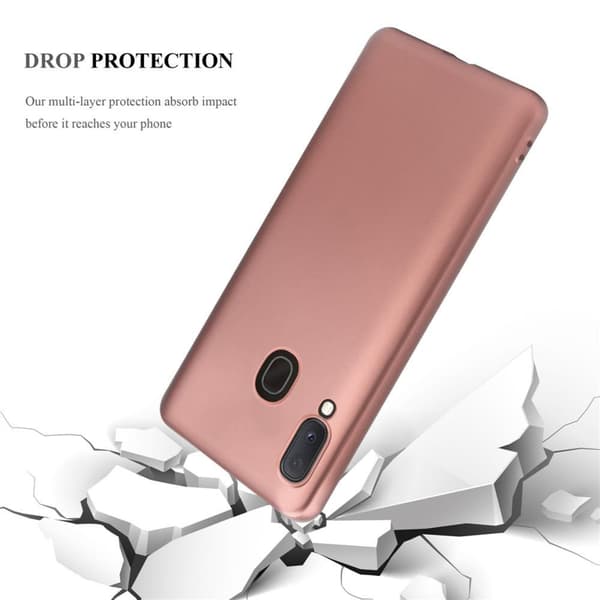 Deksel til Samsung Galaxy A10e / A20e Beskyttelsesdeksel laget av fleksibelt TPU-silikon