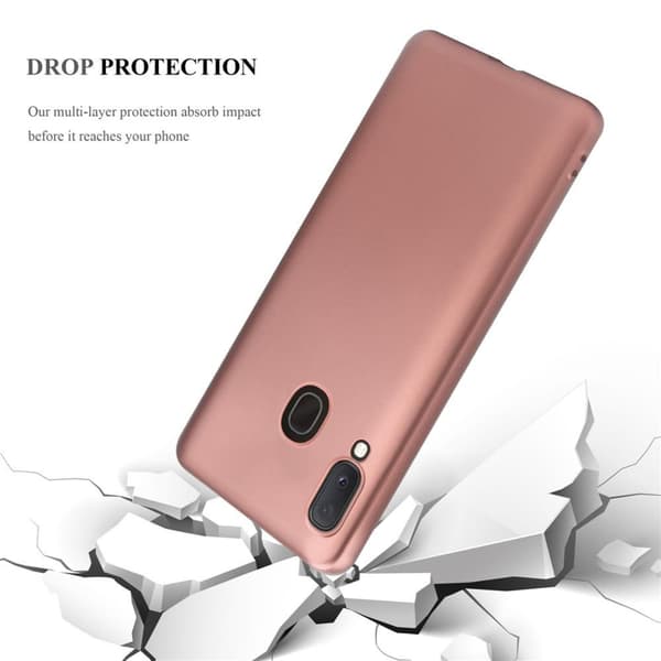 Deksel til Samsung Galaxy A10e / A20e Beskyttelsesdeksel laget av fleksibelt TPU-silikon