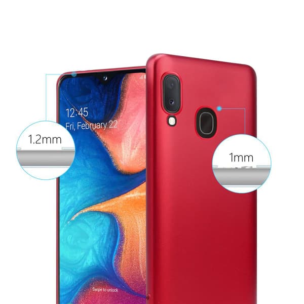 Samsung Galaxy A10e / A20e Skal Fodral Mobilskydd av flexibelt TPU-silikon