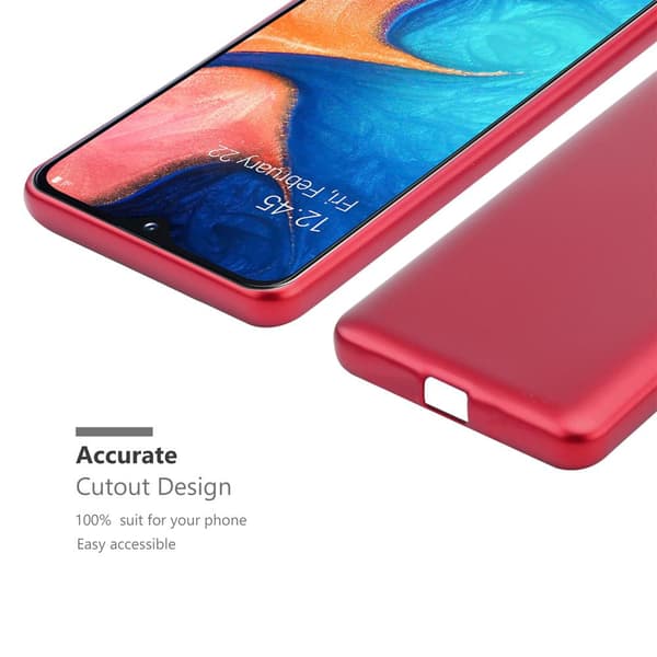 Samsung Galaxy A10e / A20e Skal Fodral Mobilskydd av flexibelt TPU-silikon