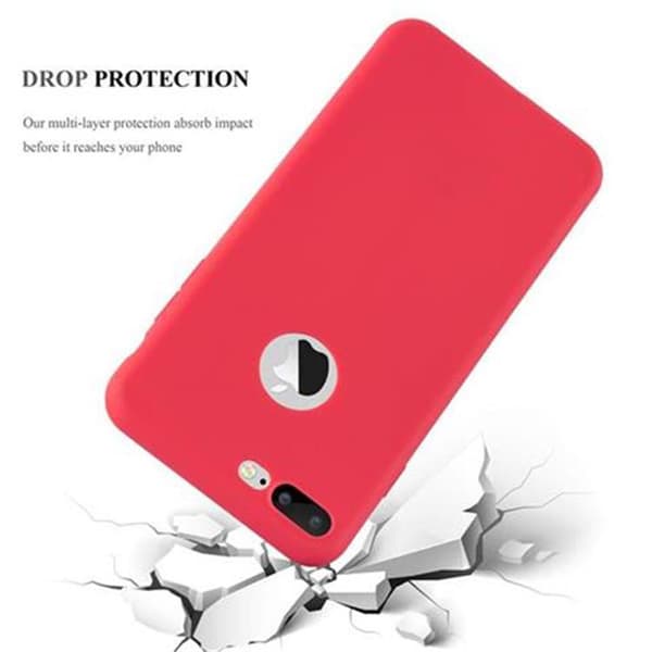 iPhone 7 PLUS / 7S PLUS / 8 PLUS Skal Fodral Case Cover Mobilskydd av flexibelt TPU-silikon