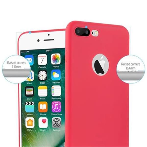 iPhone 7 PLUS / 7S PLUS / 8 PLUS Skal Fodral Case Cover Mobilskydd av flexibelt TPU-silikon