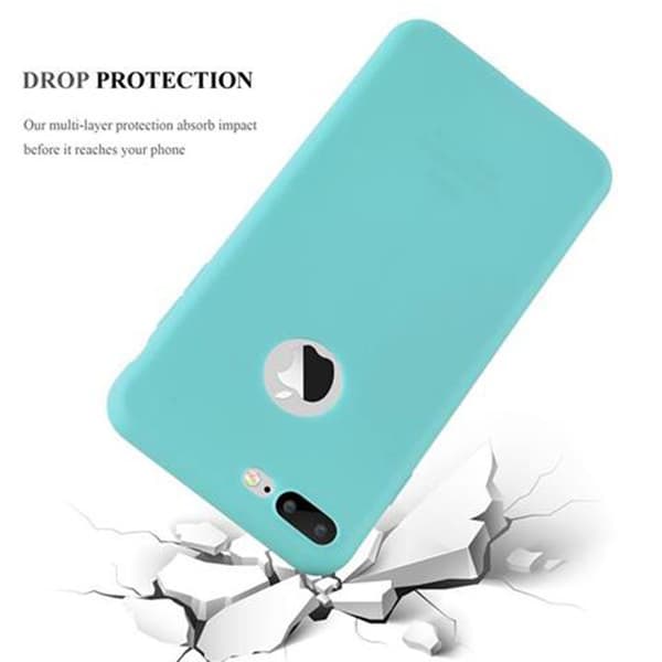 iPhone 7 PLUS / 7S PLUS / 8 PLUS Skal Fodral Case Cover Mobilskydd av flexibelt TPU-silikon