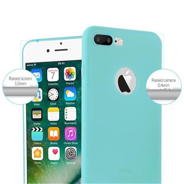 iPhone 7 PLUS / 7S PLUS / 8 PLUS Skal Fodral Case Cover Mobilskydd av flexibelt TPU-silikon