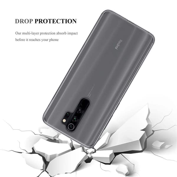Xiaomi RedMi NOTE 8 PRO Suojakuori Suojakotelo valmistettu joustavasta TPU-silikonista