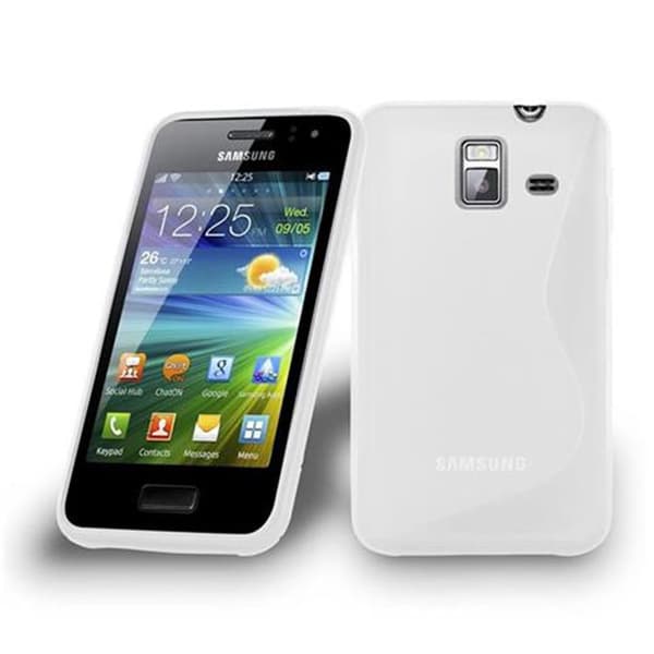 Samsung Galaxy WAVE Y Suojakuori Suojakotelo joustavasta TPU-silikonista S-Line-muotoilussa