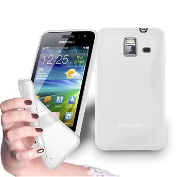 Samsung Galaxy WAVE Y Suojakuori Suojakotelo joustavasta TPU-silikonista S-Line-muotoilussa
