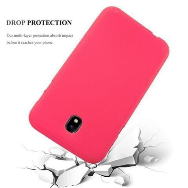 Samsung Galaxy J3 2017 Skal Fodral Mobilskydd av flexibelt TPU-silikon