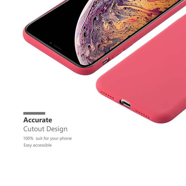 iPhone XS MAX Skal Fodral Case Cover Mobilskydd av flexibelt TPU-silikon
