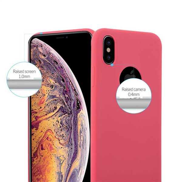 iPhone XS MAX Skal Fodral Case Cover Mobilskydd av flexibelt TPU-silikon