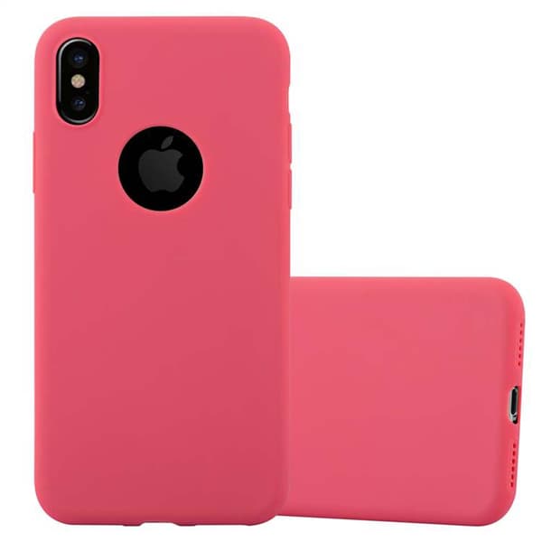 iPhone XS MAX Skal Fodral Case Cover Mobilskydd av flexibelt TPU-silikon