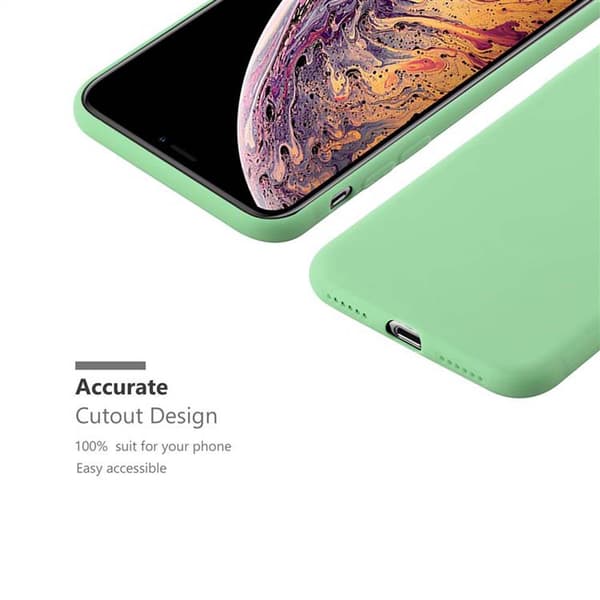 iPhone XS MAX Skal Fodral Case Cover Mobilskydd av flexibelt TPU-silikon