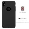 Miniatyrbild 3 av 8: iPhone XS MAX Skal Fodral Case Cover Mobilskydd av flexibelt TPU-silikon