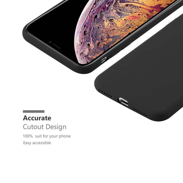 iPhone XS MAX Skal Fodral Case Cover Mobilskydd av flexibelt TPU-silikon