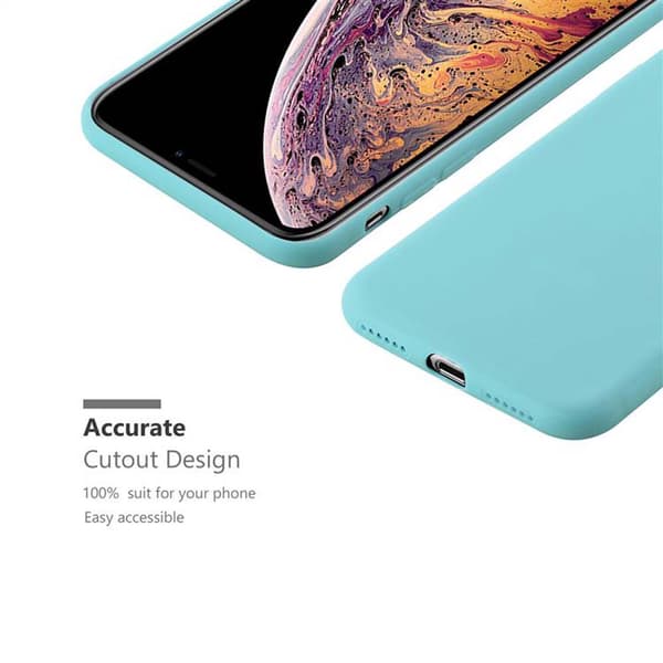 iPhone XS MAX Skal Fodral Case Cover Mobilskydd av flexibelt TPU-silikon