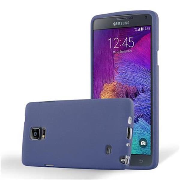 Deksel til Samsung Galaxy NOTE 4 FROST MØRKEBLÅ