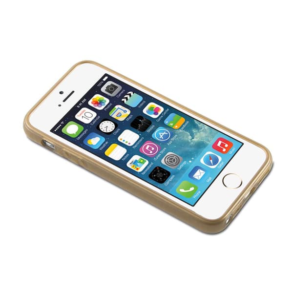 iPhone 5 / 5S / SE 2016 Skal Fodral Case Cover Skyddsfodral Fodral Mobilskydd av flexibelt TPU-silikon