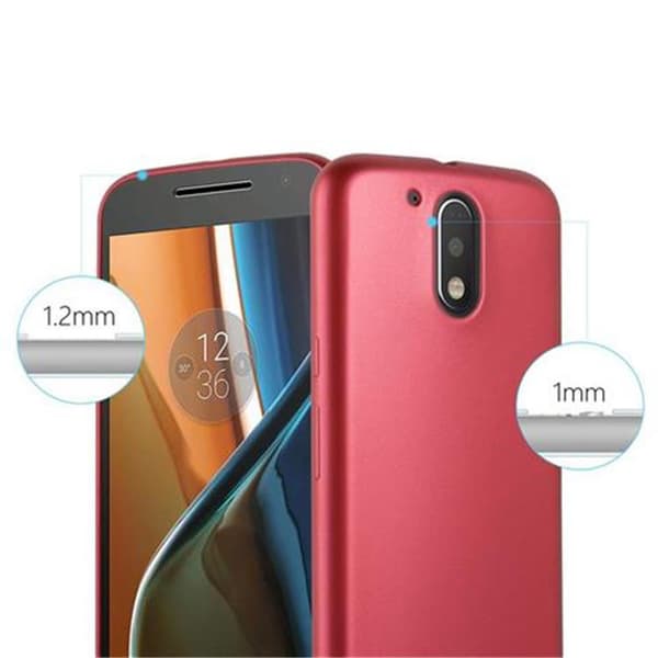 Motorola MOTO G4 / G4 PLUS Suojakuori Kotelo valmistettu joustavasta TPU-silikonista