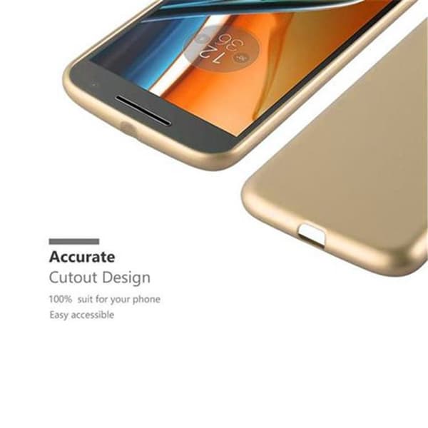 Motorola MOTO G4 / G4 PLUS Suojakuori Kotelo valmistettu joustavasta TPU-silikonista