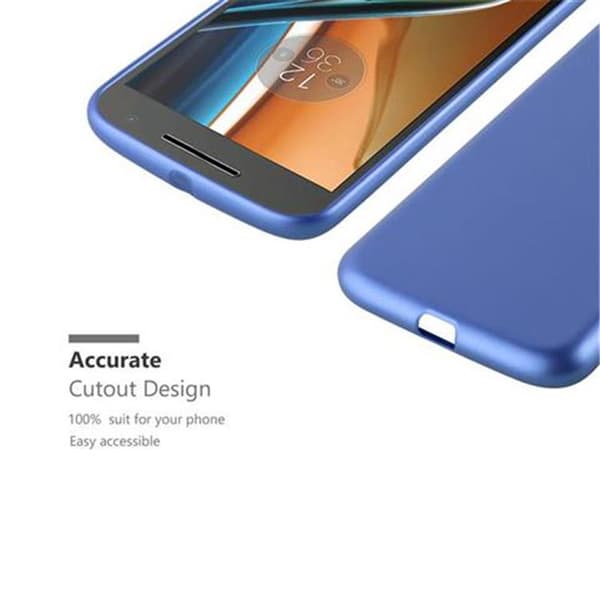 Motorola MOTO G4 / G4 PLUS Suojakuori Kotelo valmistettu joustavasta TPU-silikonista