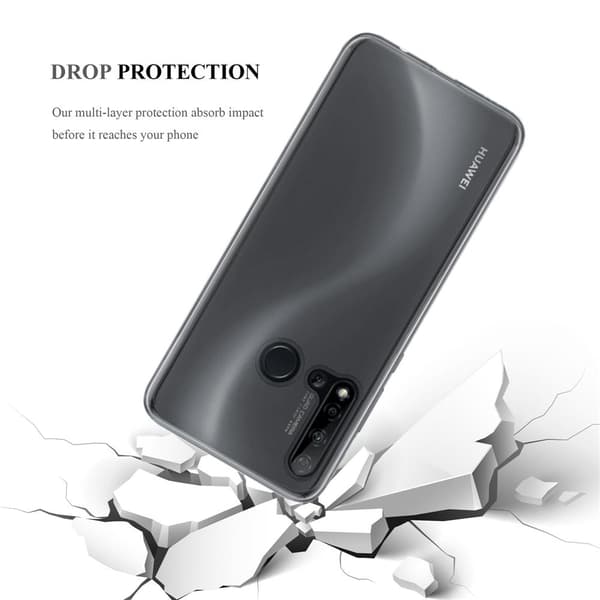 Huawei NOVA 5i / P20 LITE 2019 Suojakuori Suojakotelo valmistettu joustavasta TPU-silikonista