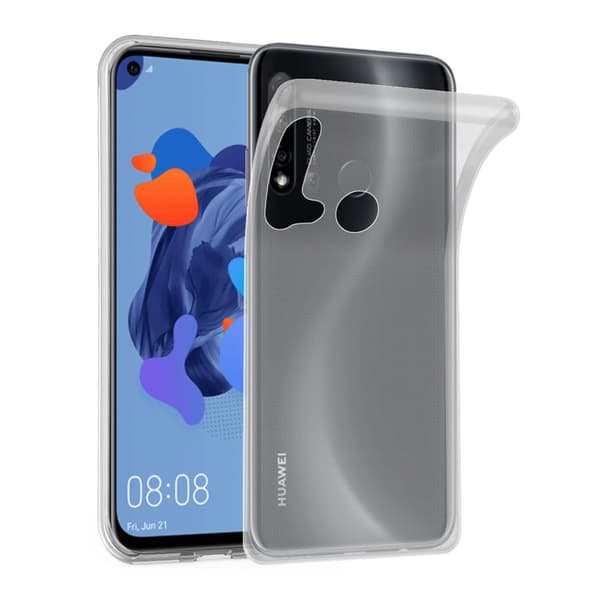 Huawei NOVA 5i / P20 LITE 2019 Suojakuori Suojakotelo valmistettu joustavasta TPU-silikonista