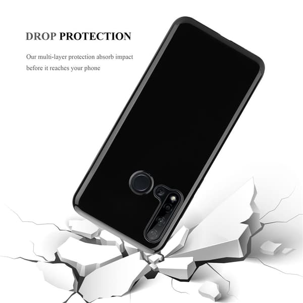 Huawei NOVA 5i / P20 LITE 2019 Suojakuori Suojakotelo valmistettu joustavasta TPU-silikonista
