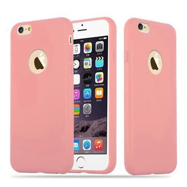 iPhone 6 PLUS / 6S PLUS Suojakuori Suojakotelo CANDY VAALEANPUNAINEN