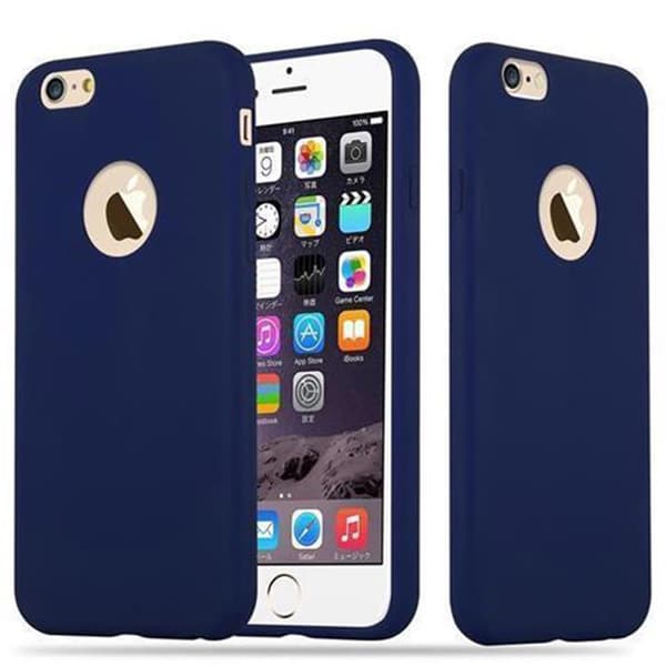 Cover iPhone 6 / 6S Etui Case () CANDY MØRKEBLÅ