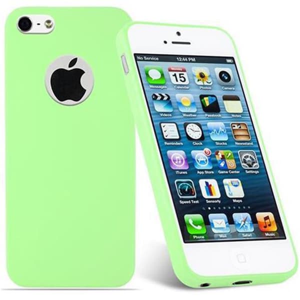 iPhone 5 / 5S / SE 2016 Skal Fodral Case Cover Mobilskydd av flexibelt TPU-silikon