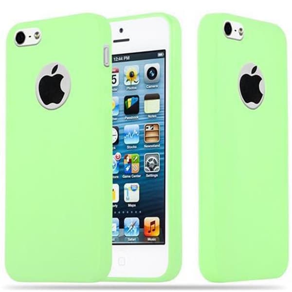 iPhone 5 / 5S / SE 2016 Skal Fodral Case Cover Mobilskydd av flexibelt TPU-silikon