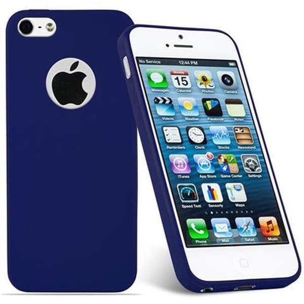 iPhone 5 / 5S / SE 2016 Skal Fodral Case Cover Mobilskydd av flexibelt TPU-silikon