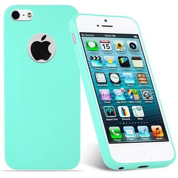 iPhone 5 / 5S / SE 2016 Skal Fodral Case Cover Mobilskydd av flexibelt TPU-silikon