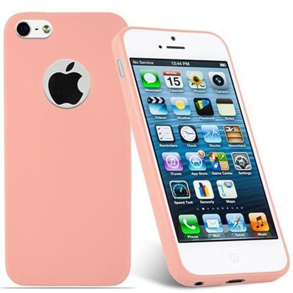 iPhone 5 / 5S / SE 2016 Skal Fodral Case Cover Mobilskydd av flexibelt TPU-silikon