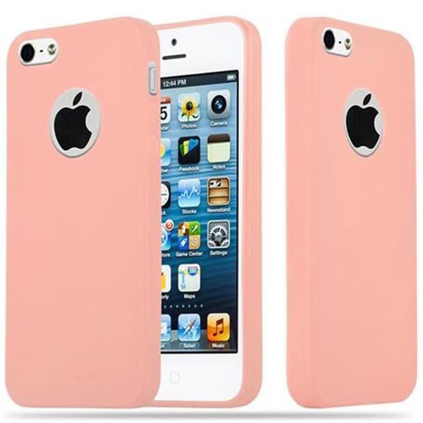 iPhone 5 / 5S / SE 2016 Skal Fodral Case Cover Mobilskydd av flexibelt TPU-silikon