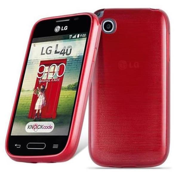 LG L40 Skal Fodral Case Cover Skyddsfodral Fodral Mobilskydd av flexibelt TPU-silikon