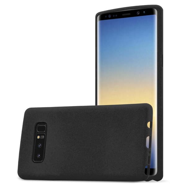 Deksel til Samsung Galaxy NOTE 8 FROSEN SVART