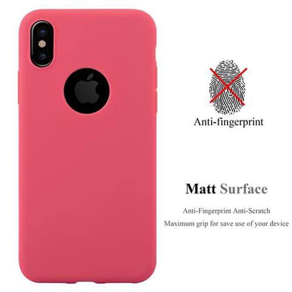 iPhone X / XS Skal Fodral Case Cover Mobilskydd av flexibelt TPU-silikon