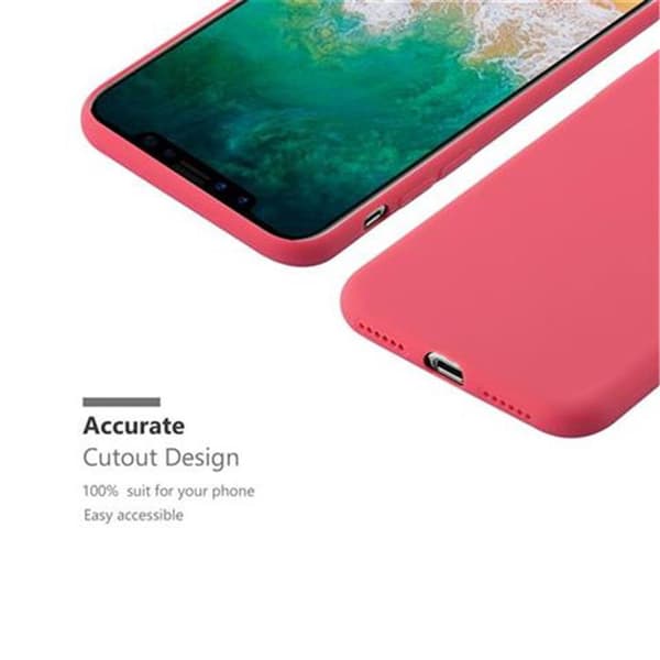 iPhone X / XS Skal Fodral Case Cover Mobilskydd av flexibelt TPU-silikon